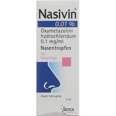 Nasivin Gtt Nas 0.01% B&eacute;b&eacute; Fl 5ml - PrimeCare Global
