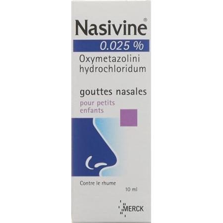 Nasivin Gtt Nas 0.025% Child Fl 10ml - PrimeCare Global