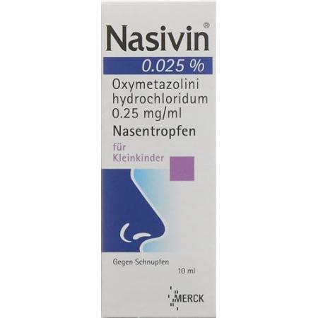 Nasivin Gtt Nas 0.025% Child Fl 10ml - PrimeCare Global