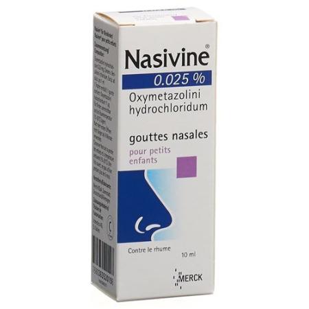 Nasivin Gtt Nas 0.025% Child Fl 10ml - PrimeCare Global