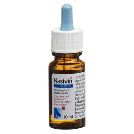 Nasivin Gtt Nas 0.05% Adult Fl 10ml - PrimeCare Global