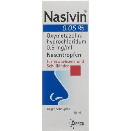 Nasivin Gtt Nas 0.05% Adult Fl 10ml - PrimeCare Global