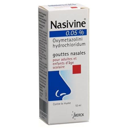 Nasivin Gtt Nas 0.05% Adult Fl 10ml - PrimeCare Global