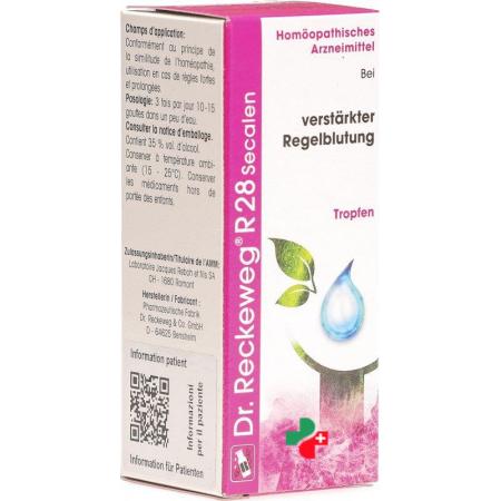 Reckeweg R28 Secalen drops bottle 50 ml - PrimeCare Global