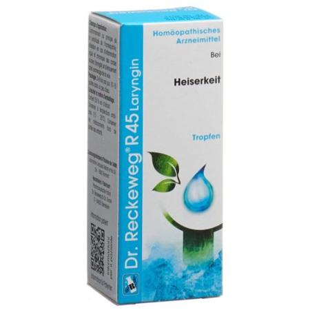 Reckeweg R45 Laryngin drops bottle 50 ml - PrimeCare Global
