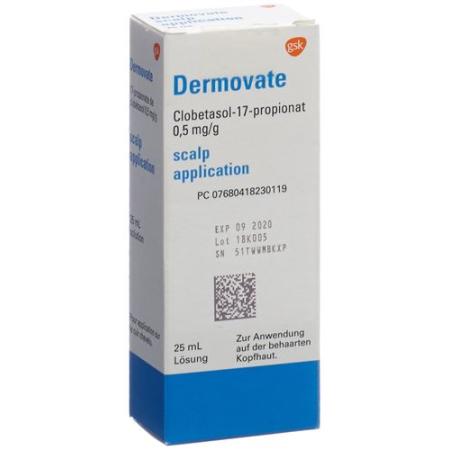 Dermovate scalp application L&ouml;s Fl 25 ml - PrimeCare Global