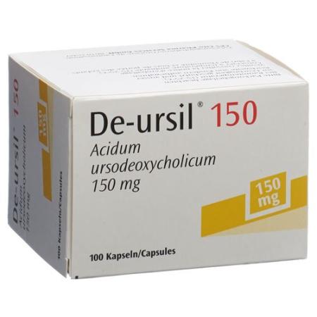De-ursil Kaps 150 mg 100 pcs - PrimeCare Global