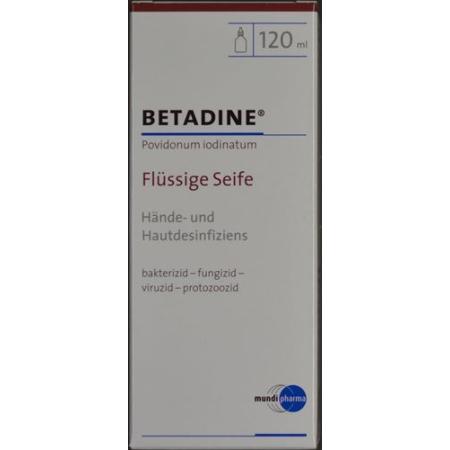 Betadine soap liq bottle 120 ml - PrimeCare Global
