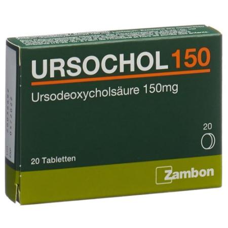 Ursochol Tabl 150 mg 20 pcs - PrimeCare Global