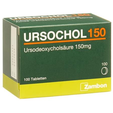 Ursochol Tabl 150 mg 100 pcs - PrimeCare Global