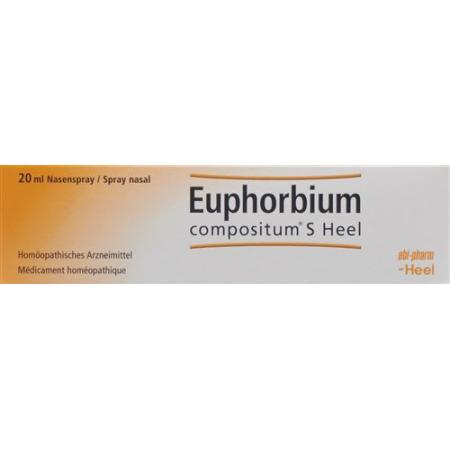 Euphorbium compositum S Heel Nasal Spray 20ml - PrimeCare Global