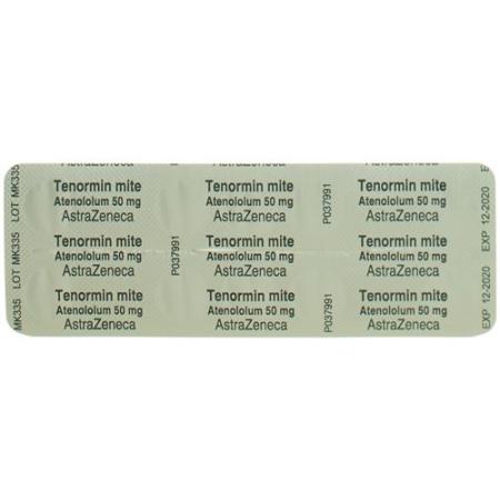 Tenormin mite Tabl 50 mg 30 pcs - PrimeCare Global