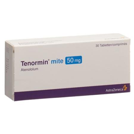 Tenormin mite Tabl 50 mg 100 pcs - PrimeCare Global