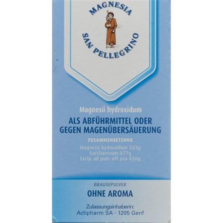 Magnesia San Pellegrino Effervescent Plv Unflavoured 125 g - PrimeCare Global