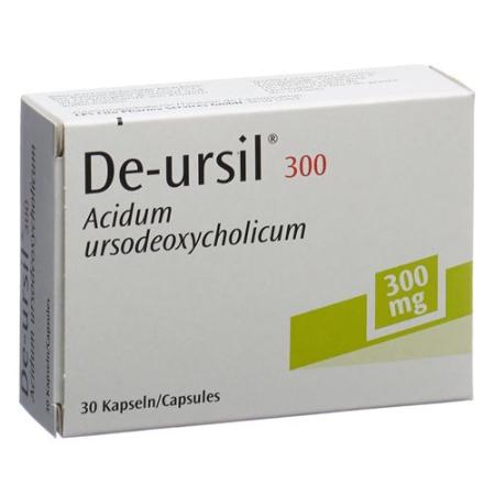 De-ursil Kaps 300 mg 30 pcs - PrimeCare Global