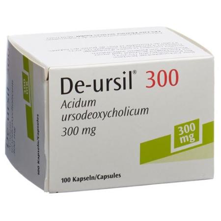 De-ursil Kaps 300 mg 100 pcs - PrimeCare Global