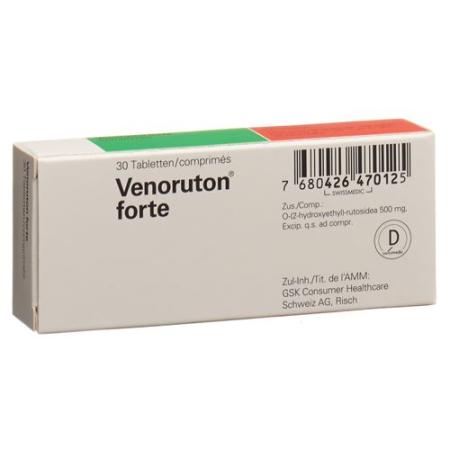 Venoruton forte tablets 500 mg 30 pcs - PrimeCare Global