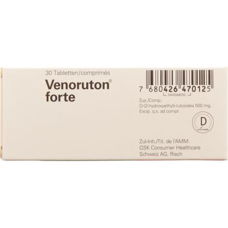Venoruton forte tablets 500 mg 30 pcs - PrimeCare Global