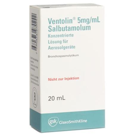 Ventolin Inhal L&ouml;s 0.5% 20 ml - PrimeCare Global
