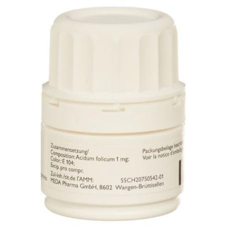 Folvite Tabl 1 mg bottle 100 pcs - PrimeCare Global