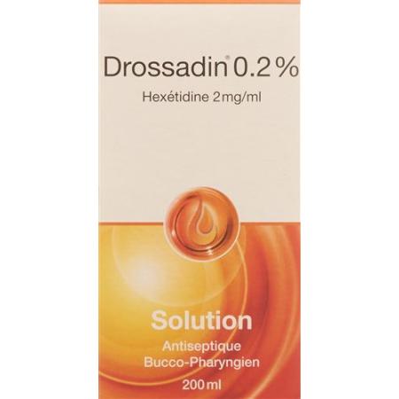 Drossadin L&ouml;s 0.2% orange bottle 200 ml - PrimeCare Global