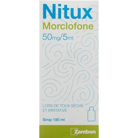 Nitux syrup glass bottle 180 ml - PrimeCare Global