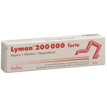 Lyman 200000 Forte Ointment 200000 IU Tb 40 g - PrimeCare Global