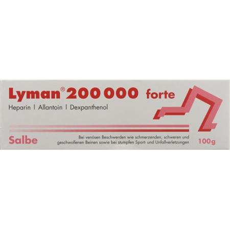 Lyman 200000 Forte Ointment 200000 IU tube 100 g - PrimeCare Global