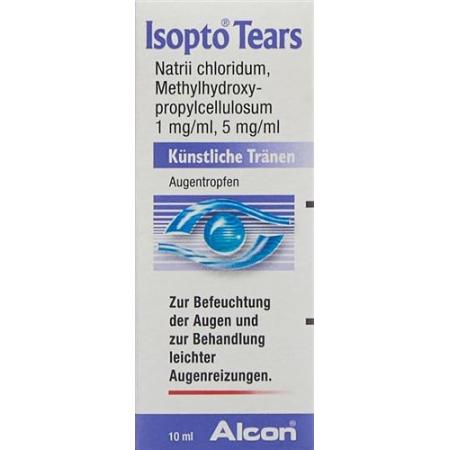 Isopto Tears Gtt Opht 0.5% Dropper Bottle 10ml - PrimeCare Global