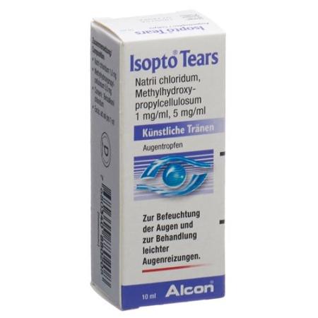 Isopto Tears Gtt Opht 0.5% Dropper Bottle 10ml - PrimeCare Global