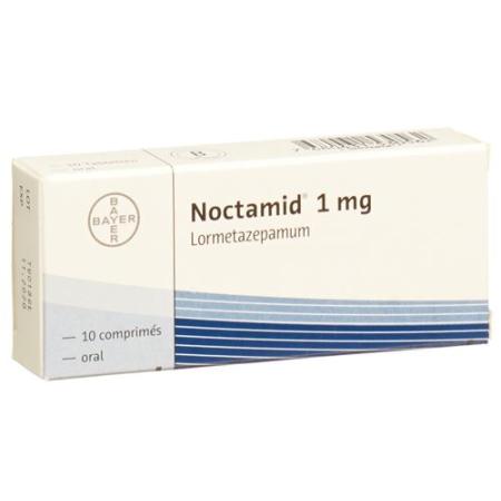 Noctamid 1 mg 10 tablets - PrimeCare Global