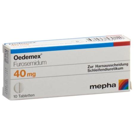 Oedemex Tabl 40 mg 50 pcs - PrimeCare Global