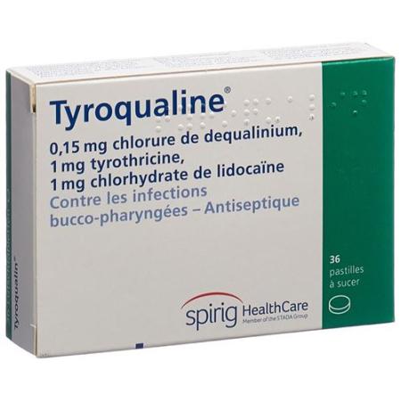Tyroqualin lozenges 36 pcs - PrimeCare Global