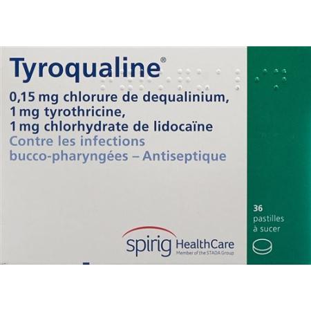 Tyroqualin lozenges 36 pcs - PrimeCare Global