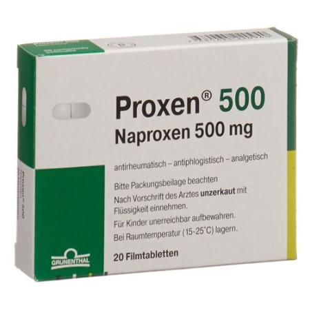Proxen Filmtablet 500 mg 20 pcs - PrimeCare Global