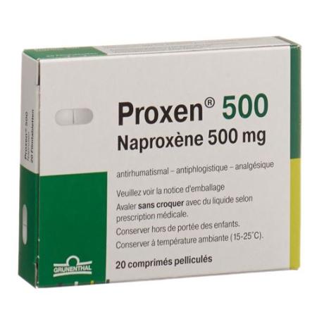 Proxen Filmtablet 500 mg 20 pcs - PrimeCare Global