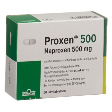 Proxen Filmtablet 500 mg 50 pcs - PrimeCare Global