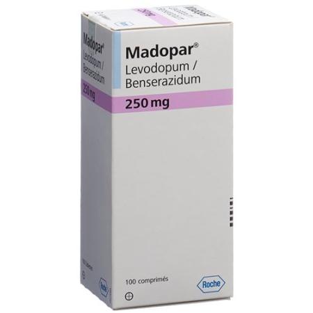 Madopar Tabl 250 mg 100 pcs - PrimeCare Global