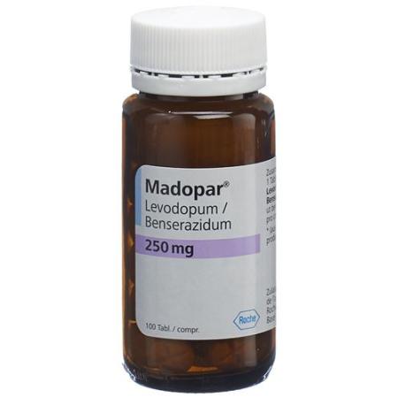 Madopar Tabl 250 mg 100 pcs - PrimeCare Global