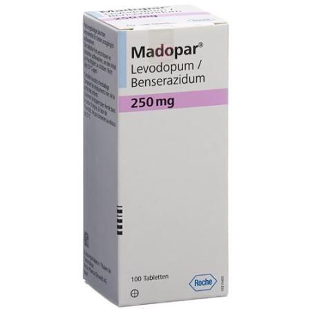 Madopar Tabl 250 mg 100 pcs - PrimeCare Global