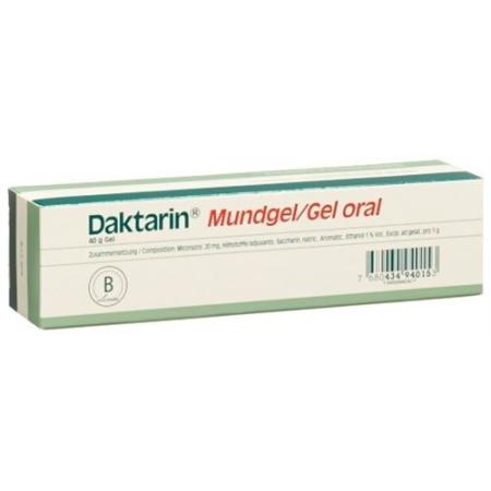 Daktarin Oral Gel 20mg/g Tb 40g - PrimeCare Global
