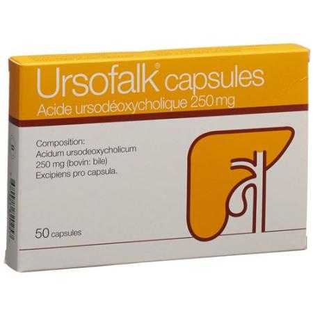 Ursofalk Kaps 250 mg 50 pcs - PrimeCare Global