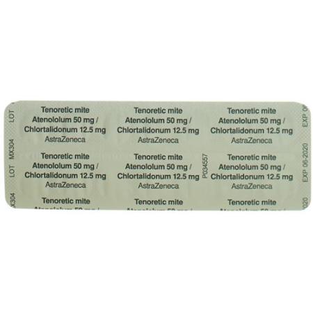 Tenoretic mite Tabl 50/12.5 98 pcs - PrimeCare Global