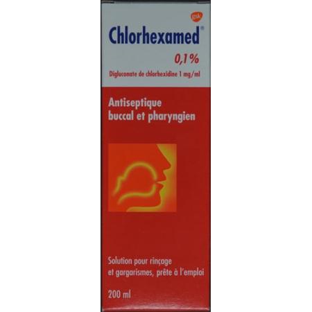 Chlorhexamed solution 0.1% bottle 200 ml - PrimeCare Global