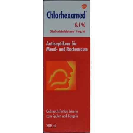 Chlorhexamed solution 0.1% bottle 200 ml - PrimeCare Global