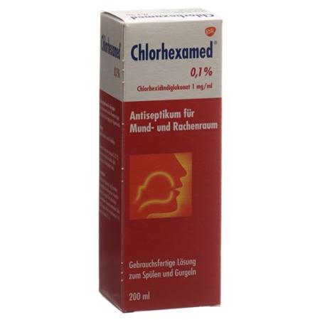 Chlorhexamed solution 0.1% bottle 200 ml - PrimeCare Global