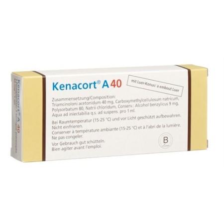 Kenacort-A 40 Inj Susp 40mg/ml Spritzamp 1ml - PrimeCare Global