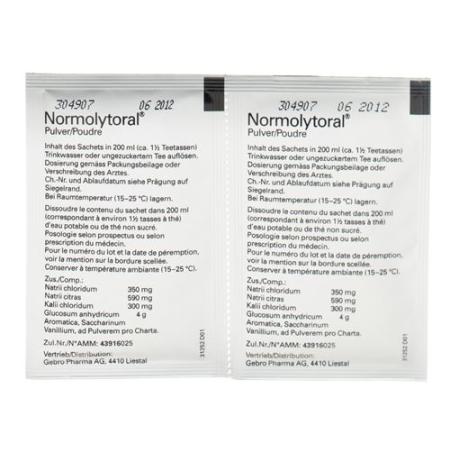 Normolytoral powder bag 10 pcs - PrimeCare Global