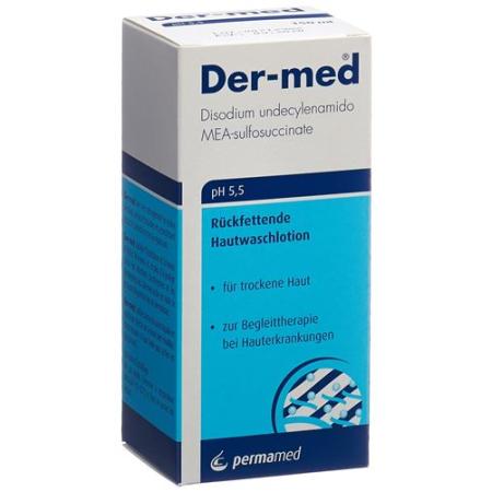 Der-med moisturizing skin wash lotion extra mild pH 5.5 bottle 150 ml - PrimeCare Global