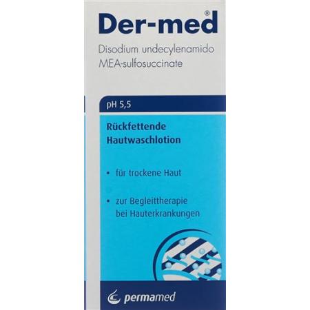 Der-med moisturizing skin wash lotion extra mild pH 5.5 bottle 150 ml - PrimeCare Global